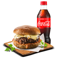Image Burger & Coca-Cola 45cl