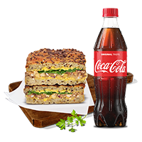 Bild Sandwich High Protein Chicken & Coca-Cola 45 cl