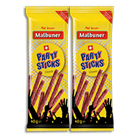 Image Party Sticks Classic Malbuner 40g
