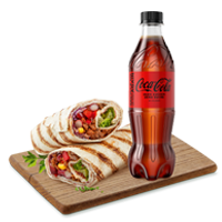 Bild migrolino TRULY GOOD Wrap & Coca-Cola 50cl